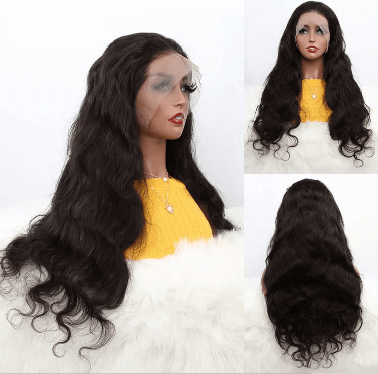 pink poptart beauty body wave wig