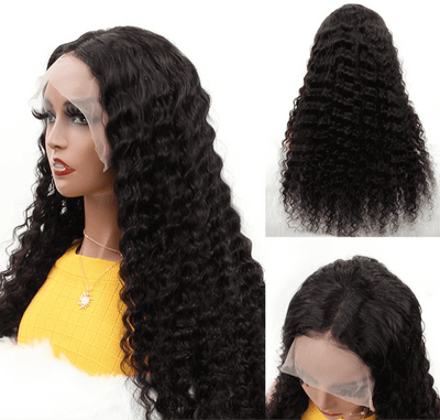 pink poptart beauty deep wave wig